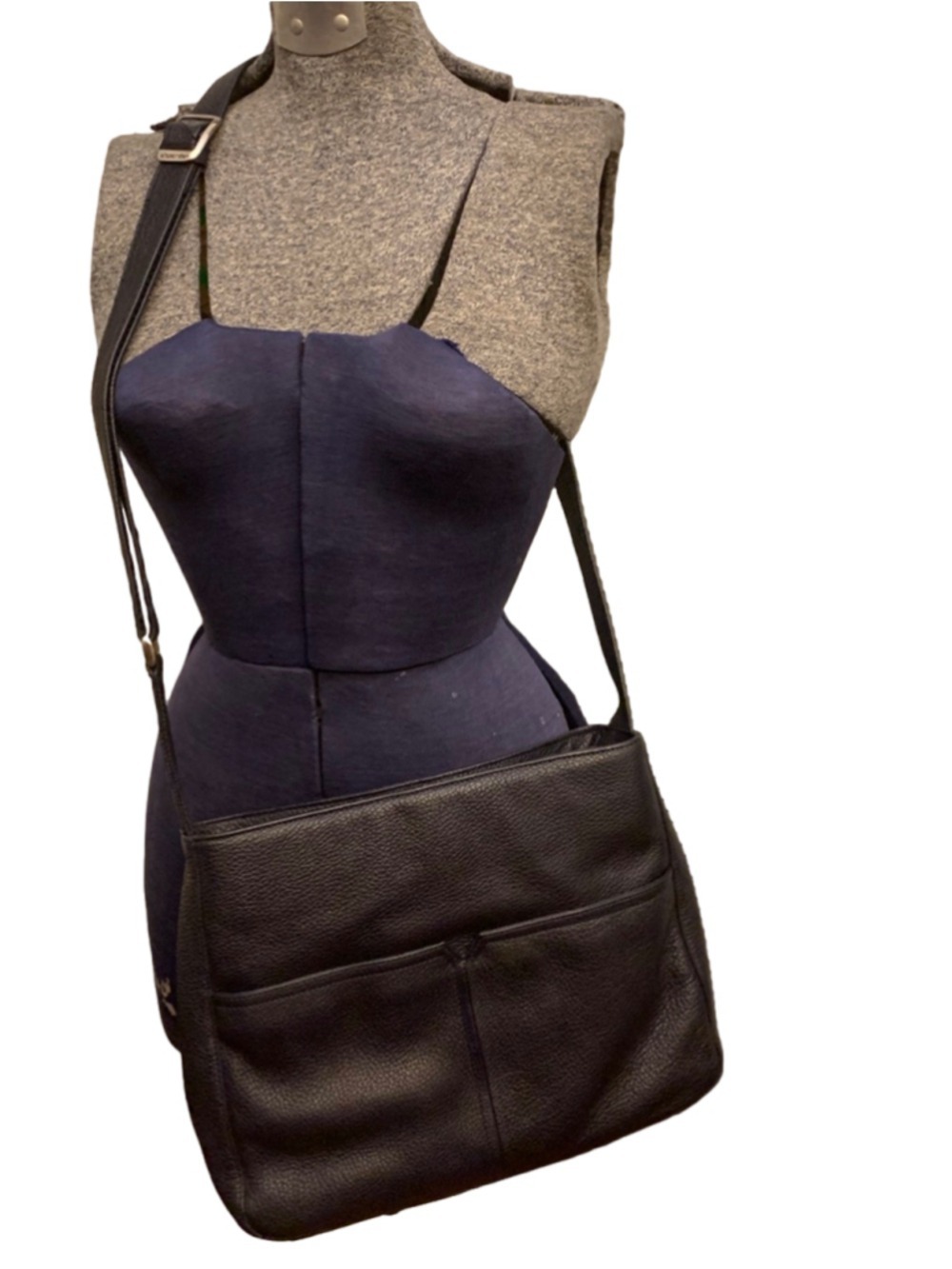 Women's Derek Alexander Crossbody Bag One Size Navy Blue